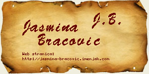 Jasmina Bracović vizit kartica